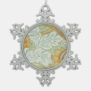 Adorno De Peltre Tipo Copo De Nieve William Morris Vintage Diseño St James Acanthus
