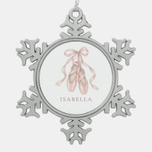 Zapatos de Ballet Elegantes de Punta Rosa 