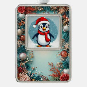 🎄🐧 Adorno de Pingüino de Navidad Alegre Regalo ✨