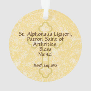 Adorno de St. Alfonso Liguori (SNV 02) (Redondo)