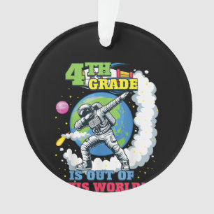 Adorno De vuelta a la escuela 4° grado Espacio fuera de e