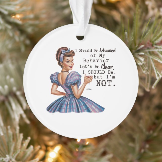 Adorno Debería avergonzarme de mi comportamiento (Árbol)