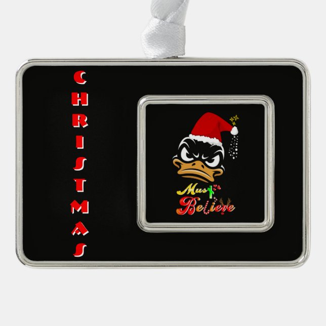 Adorno Debes Creer Navidad (Anverso)