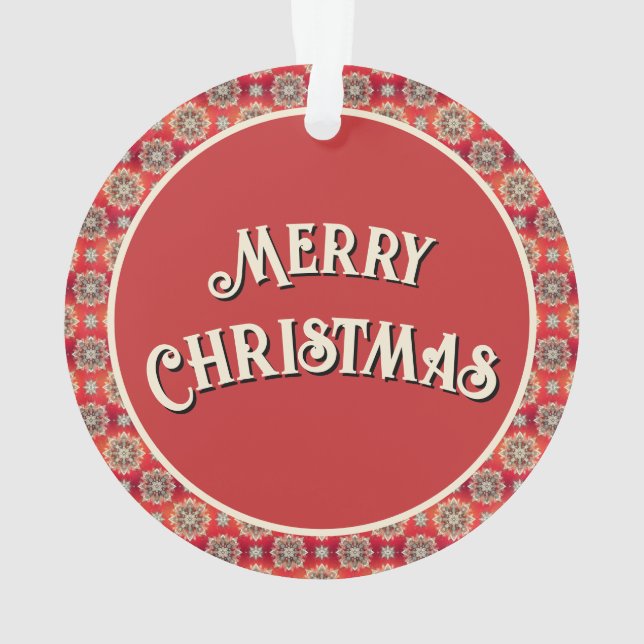 Adorno December Snowflakes  (Reverso)