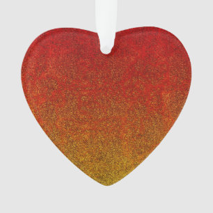 Adorno Degradado del Purpurina de llama de caída