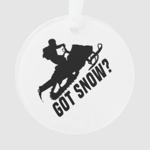 Adorno Deporte de moto de nieve - Regalos de moto de niev