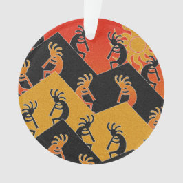 Adorno Desert Sunset Kokopelli Navidad Suroeste