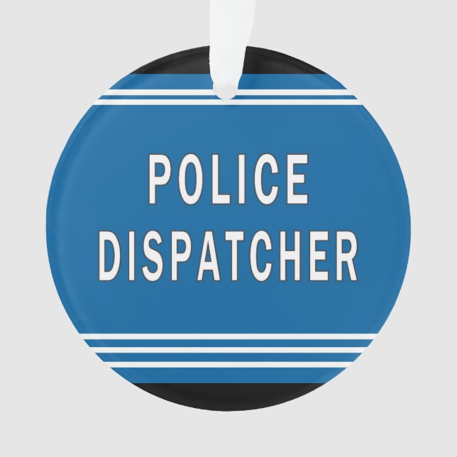 Adorno Despachadores de la policía (Anverso)