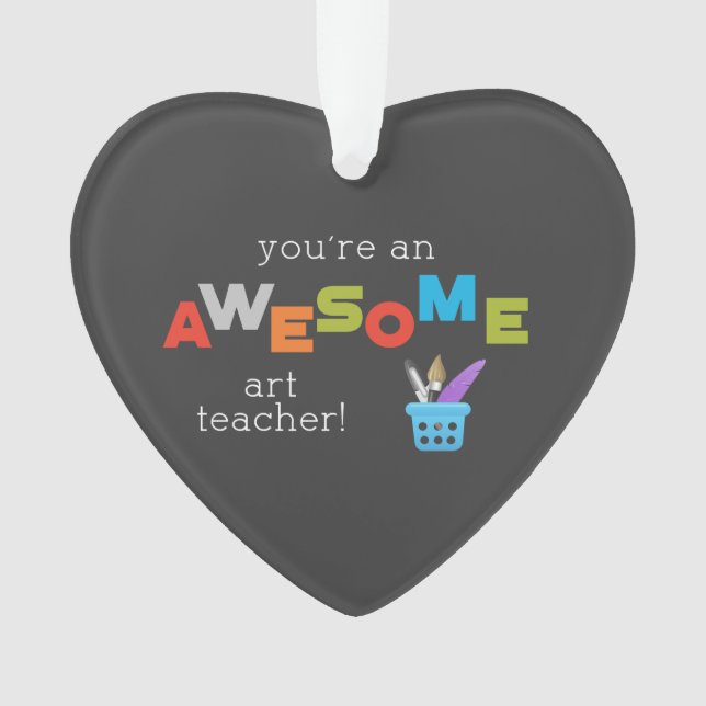 Adorno Día de Apreciación de Maestros de Arte Pincel de p (Anverso)