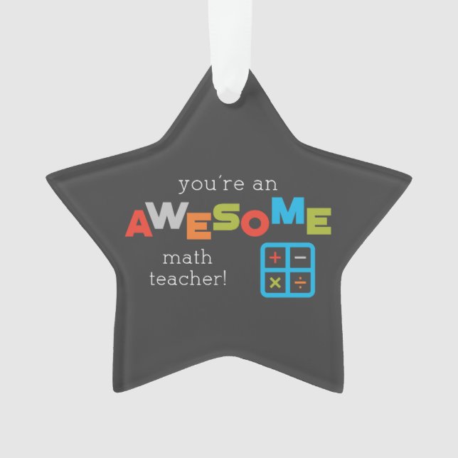 Adorno Día de Apreciación de Maestros Maestros, increíble (Anverso)