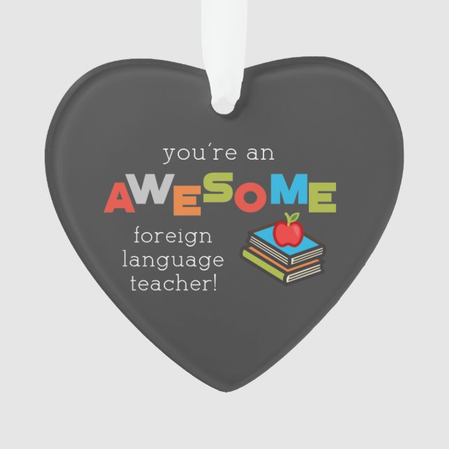 Adorno Día de Apreciación de Profesores de Idioma Extranj (Anverso)