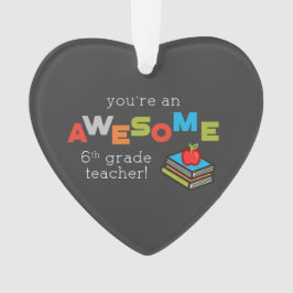 Adorno Día de Apreciación de Profesores de Sexto Grado, i