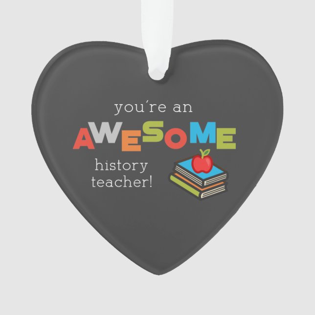 Adorno Día de Apreciación del Profesor de Historia, marav (Anverso)