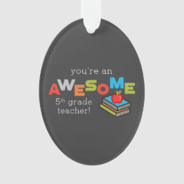 Adorno Día de Apreciación del Profesor de Quinto Grado Im