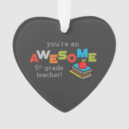 Adorno Día de Apreciación del Profesor de Quinto Grado Im