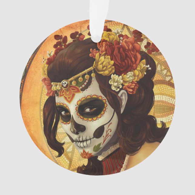 Adorno Dia De Los Muertos (Anverso)