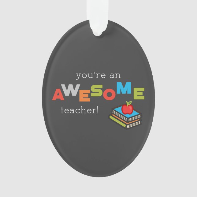 Adorno Día General de Apreciación del Profesor, maravillo (Anverso)