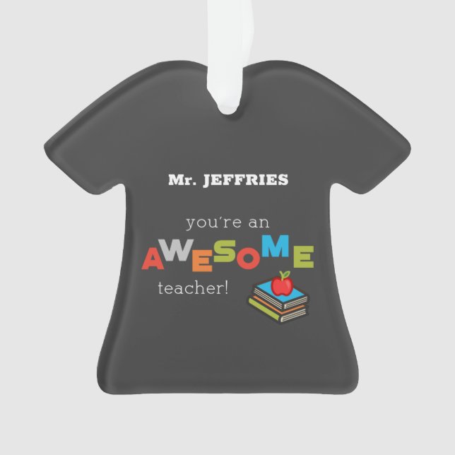 Adorno Día General de Apreciación del Profesor, maravillo (Anverso)