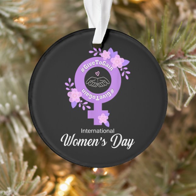 Adorno Día Internacional de la Mujer 8 de marzo (Árbol)