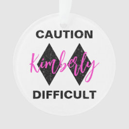 Adorno Diamante negro doble y divertida