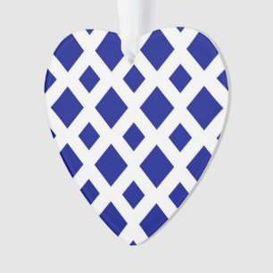 Adorno Diamantes de la marina en blanco