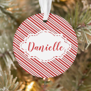 Adorno Dibujo de caramelo de menta personalizado  