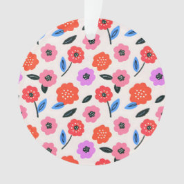 Adorno Dibujo Han patrón de flores