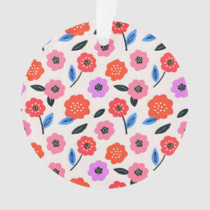 Adorno Dibujo Han patrón de flores