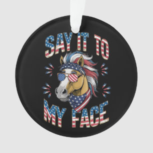 Adorno Dilo A Mi Cara Gracioso Caballo