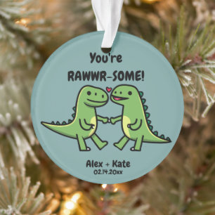 Adorno Dinosaur Valentines