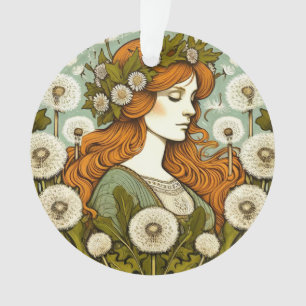 Adorno Diosa Brigid Dandelion