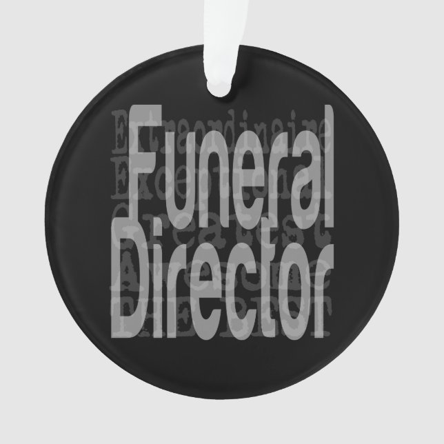 Adorno Director Funeral Extraordinaire (Anverso)