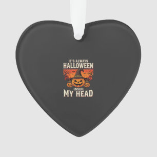 Adorno Diseño de bruja de calabaza de Halloween siempre_1