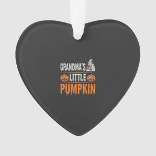 Adorno Diseño de Bruja de Halloween de la Calabacita de l