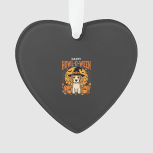 Adorno Diseño de calabaza de perro Beagle Halloween Howl-