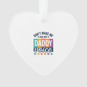 Adorno Diseño de camiseta Daddy Voice Vintage Pride_1