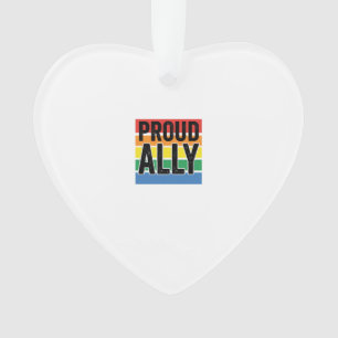 Adorno Diseño de camiseta de apoyo al orgullo vintage Pro