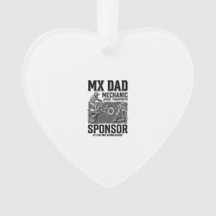 Adorno Diseño de camiseta de compañero de motocross Vinta
