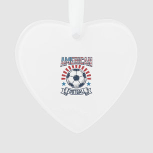 Adorno Diseño de camiseta de fútbol americano vintage