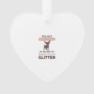 Adorno Diseño de camiseta divertida para perro Pinscher M