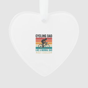 Adorno Diseño de camiseta para papá ciclista vintage Cycl