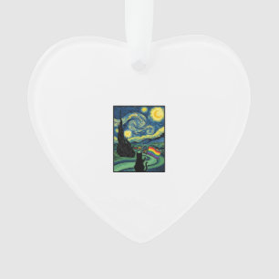 Adorno Diseño de camiseta vectorial de paisaje nocturno d