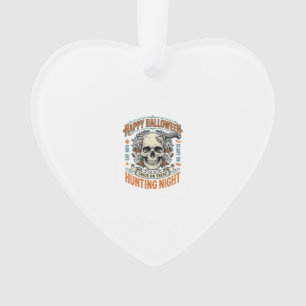 Adorno Diseño de camiseta vintage de Halloween calavera t