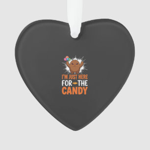 Adorno Diseño de cita de monstruo de dulces de Halloween
