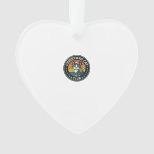 Adorno Diseño de gatito lindo de Navidad - Club de gatos