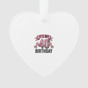 Adorno Diseño de grabado vintage de unicornio para cumple