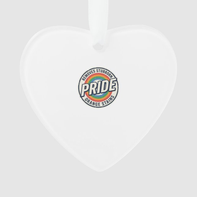 Adorno Diseño de insignia de arcoíris de protesta de orgu (Anverso)
