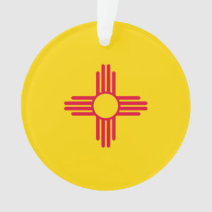 Adorno Diseño de la bandera del estado de New México