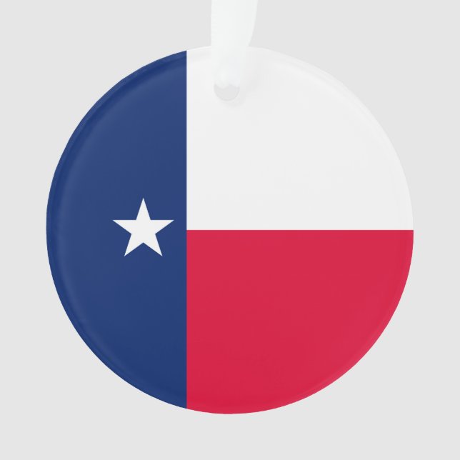 Adorno Diseño de la bandera del estado de Texas (Anverso)