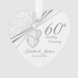 Adorno Diseño de recuerdo de aniversario de bodas número
